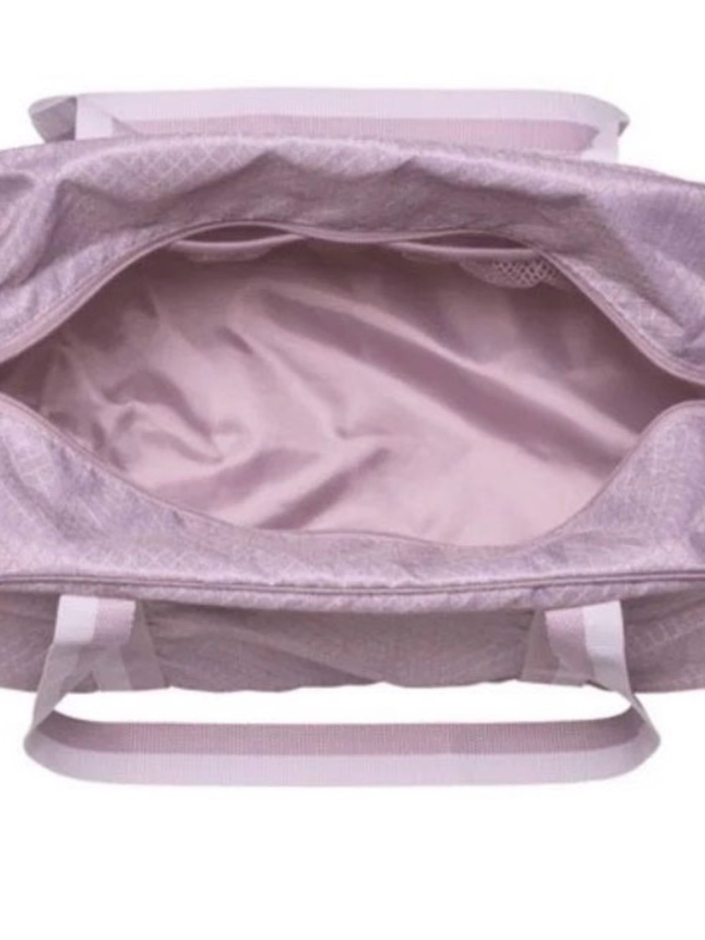 Thirty-One All Packed Mini Duffle Bag Purple Crosshatch - New in Bag - Picture 3 of 5